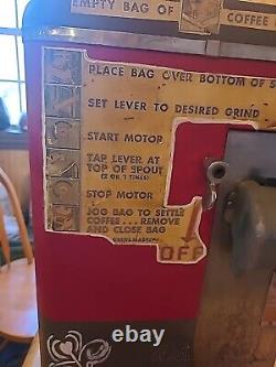 Antique Vintage Commercial Restaurant Grindmaster Coffee Grinder Mod 50 Stunning