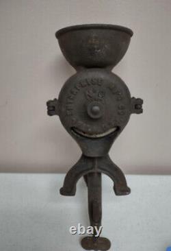 Antique Vintage Enterprise Cast Iron Coffee Grinder No. 0 (Item #203)