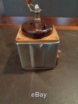 Antique/Vintage French coffee mill coffee grinder Peugeot Frères France