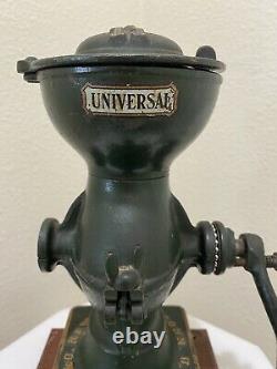 Antique Vintage Landers Frary & Clark Coffee Grinder Mill Cast Iron Crank USA