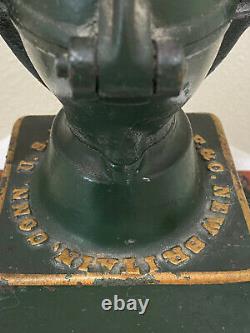 Antique Vintage Landers Frary & Clark Coffee Grinder Mill Cast Iron Crank USA