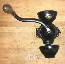 Antique Vintage Wall Mounted Enterprise No 00 Coffee Grinder Original