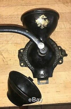 Antique Vintage Wall Mounted Enterprise No 00 Coffee Grinder Original