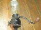 Antique Vtg Arcade Crystal #3 Wall Mount Coffee Grinder MILL Cast Iron Excellent