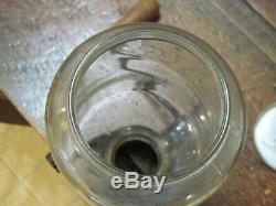 Antique Vtg Arcade Crystal #3 Wall Mount Coffee Grinder MILL Cast Iron Excellent