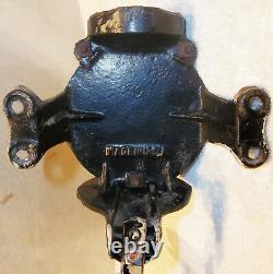 Antique Wall Mount Arcade Crystal No 3 Cast Iron Coffee Grinder Excellent Orig