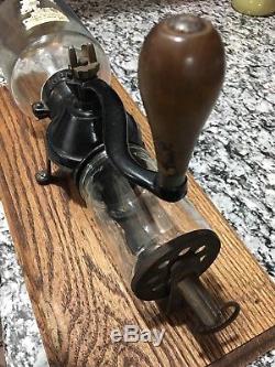 Antique Wall Mount Coffee Grinder National Coffee Roasters Association
