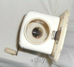Antique Wall Mount Coffee Grinder signed Waechtersback Made in Germany