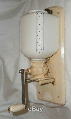 Antique Wall Mount Coffee Grinder signed Waechtersback Made in Germany