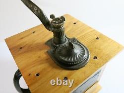 Antique Wooden ARCADE No. 999 Imperial Coffee Mill- Restored