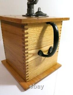 Antique Wooden ARCADE No. 999 Imperial Coffee Mill- Restored