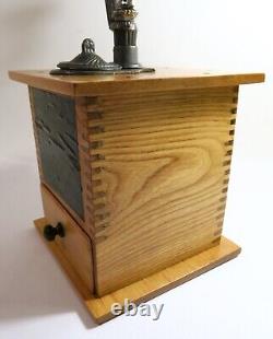 Antique Wooden ARCADE No. 999 Imperial Coffee Mill- Restored