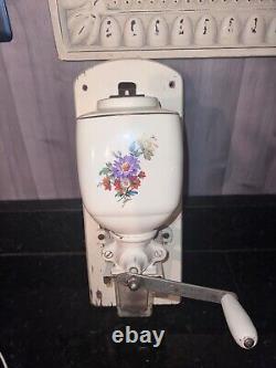 Antique ZASSENHAUS wall mount coffee grinder ca 1920-1930