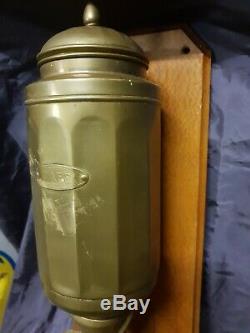 Antique brass. Wall mounted coffee grinder ca. 1930s