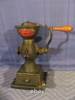 Antique c. 1900 Iron Coffee Grinder Landers, Frary, & Clark New Britain, CT