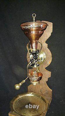 Antique coffee grinder