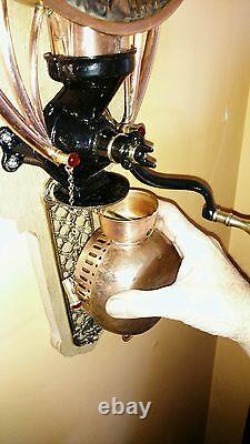 Antique coffee grinder