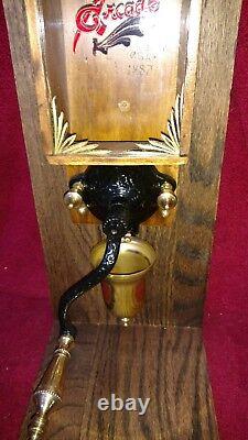 Antique coffee grinder