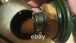 Antique coffee grinder. Rare decor working 19th-20th century Vintage Europe