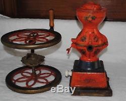 Antique coffee grinder mill Enterprise #2 cast iron