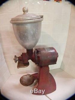 Antique electric American Duplex general store coffee grinder WORKS