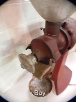 Antique electric American Duplex general store coffee grinder WORKS