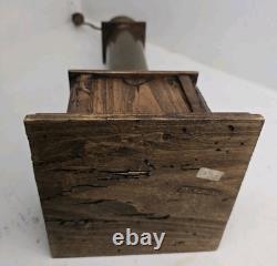 Antique hand grinder Coffee mill Model 24 X6 1/2 Inches MILANO #1 Italy