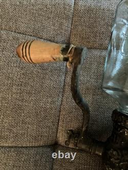 Arcade Crystal #3 Wall Mount Coffee Grinder