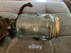 Arcade Crystal #3 Wall Mount Coffee Grinder