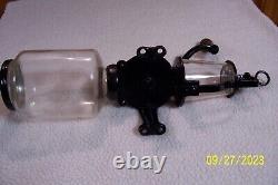 Arcade Crystal # 3 Wall Mount Coffee Grinder-Catch cup not original. VG Cond