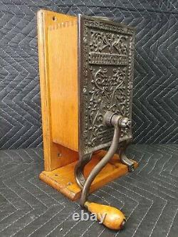 Arcade Mfg Telephone Grinder Coffee Mill Antique 1890s