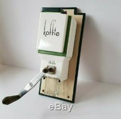 Art Deco Porcelaine Body Pe De Coffee Grinder Scarce Model