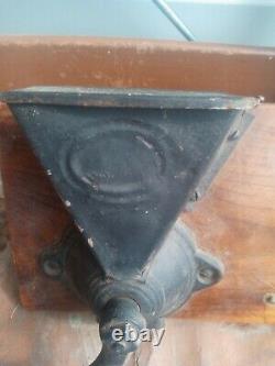 Awesome Old Primitive Unmarked Coffee Grinder Functional Very Nice