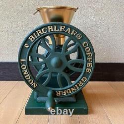 BIRCHLEAF antique Coffee Mill Kono siphon Wheel Cast Iron Coffee Bean from jp