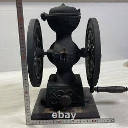 BUNN Coffee Mill Antique Manual Hand Crank Cast Iron Grinder Vintage from Japan