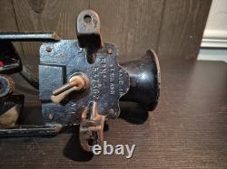 Beatrice No. 1 England Hand Coffee Grinder Casting Iron Vtg Antique