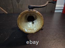 Beatrice No. 1 England Hand Coffee Grinder Casting Iron Vtg Antique