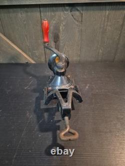 Beatrice No. 1 England Hand Coffee Grinder Casting Iron Vtg Antique
