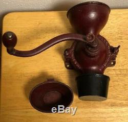 Beautiful Landers Frary & Clark Wall Mount Coffee Grinder No 001 Antique Mill