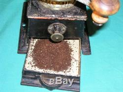 Bruertons T & C Clark & Co Wolverhampton Antique Cast Iron Coffee Grinder