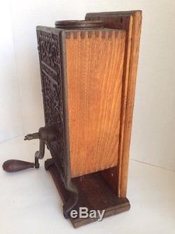 COFFEE GRINDER antique Arcade Telephone Mill TELEPHONEMILL rare KITCHEN store