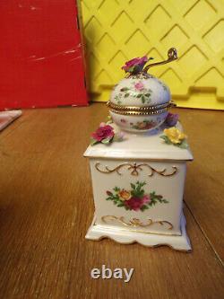 Choice Royal Albert Old Country Roses Misc. Itemstray/ornament/music box/TableC