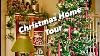 Christmas Home Tour Great Room Cozy Vintage Maximal