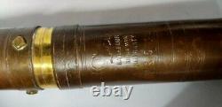 Coffee Grinder Copper Vintage Mill Hand Heavy Brass Decorated Antique Stamped