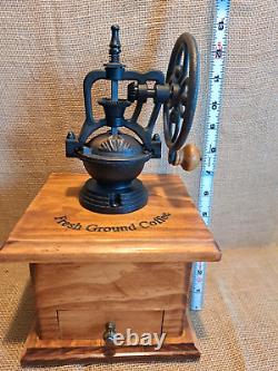 Coffee Grinder, Mill, Beautifully Engraved, Hand Crafted