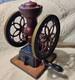 Coffee Mill Star Coffee Rare Item Antique Cast Iron Manual Coffee Mill