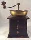 Coffee Spice Grinder Dated 1848 Cherry Dovetailed Brass Iron Lancaster County PA