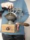 Coffee grinder antique peugeot 0A old crank Kaffee caffè century machine MILL