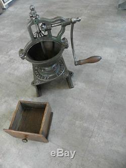 Coffee grinder antique peugeot old crank Kaffee caffè century machine MILL