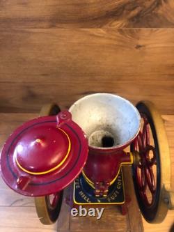 Coffee mill, FUJI, manual type, cast iron, antique, vintage, large, from Japan